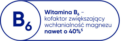 Wchłanianie magnezu do organizmu ułatwia połączenie cytrynianu magnezu i witaminy B6