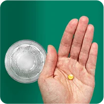Tabletki dojelitowe Dulcobis 5 mg na zatwardzenie u dorosłych i dzieci 4+ są małe i łatwe w użyciu.
