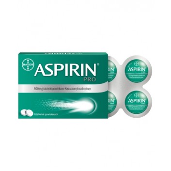 ASPIRIN PRO, 8 tabletek