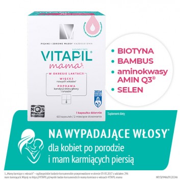 VITAPIL MAMA, 60 kapsułek - obrazek 2