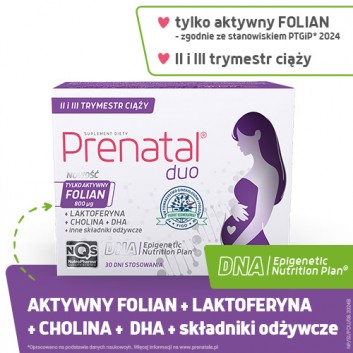 Prenatal Duo, 30 kapsułek Classic + 60 kapsułek DHA - obrazek 2