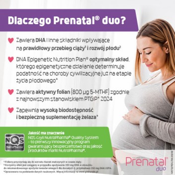 Prenatal Duo, 30 kapsułek Classic + 60 kapsułek DHA - obrazek 5