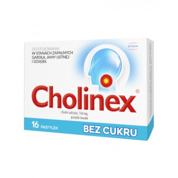 CHOLINEX SUGARFREE - 16 past. do ssania