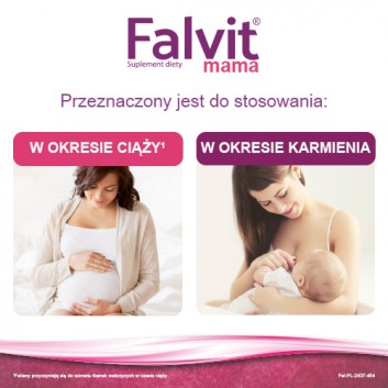 FALVIT MAMA Dla kobiet w ciąży i karmiących, 60 tabletek - obrazek 5