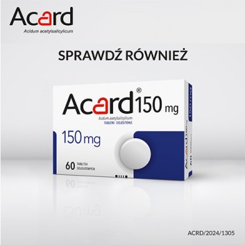 ACARD 75 mg, na układ krążenia, 60 tabletek - obrazek 6