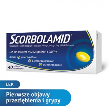 SCORBOLAMID, 40 tabletek - obrazek 2