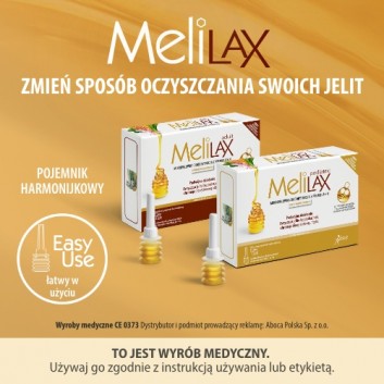 MELILAX PEDIATRIC Mikrowlewka z promelaxin dla dzieci i niemowląt - 6 szt. - obrazek 6