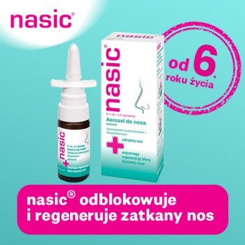 NASIC 0,1mg + 5mg / dawkę Aerozol do nosa, 10 ml - obrazek 2