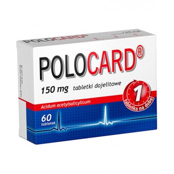 Polocard 150 mg 60 tabletek