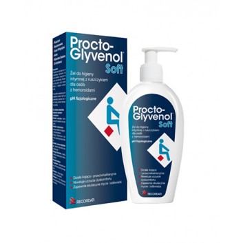 PROCTO-GLYVENOL SOFT Żel do higieny intymnej z ruszczykiem dla osób z hemoroidami - 180 ml