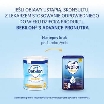 Bebilon Comfort 2, żywność specjalnego przeznaczenia medycznego dla niemowląt od 6. miesiąca, 400 g - obrazek 4