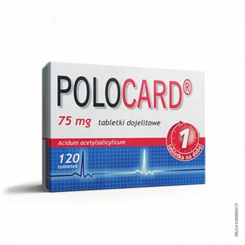 Polocard 75 mg 120 tabletek - obrazek 2