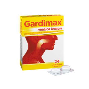 GARDIMAX MEDICA Lemon - 24 tabl.