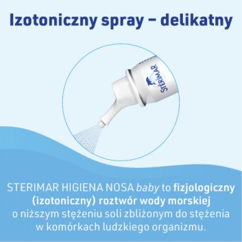 STERIMAR BABY HIGIENA NOSA Spray do nosa, 100 ml - obrazek 5