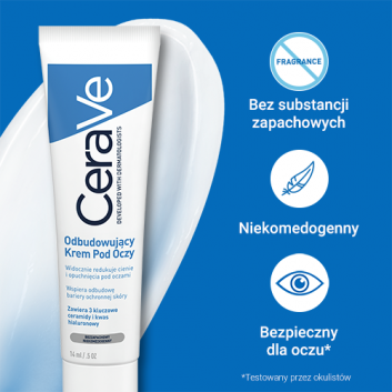 CeraVe Odbudowujący Krem pod oczy, 14 ml - obrazek 3