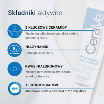 CeraVe Odbudowujący Krem pod oczy, 14 ml - obrazek 4