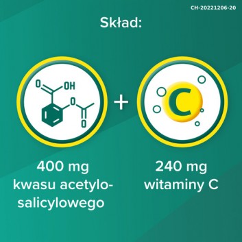 ASPIRIN C, 10 tabletek musujących - obrazek 4