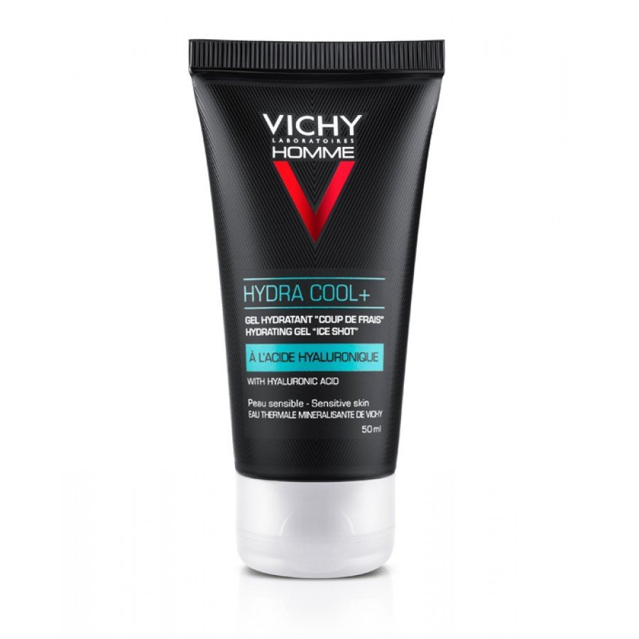 VICHY HOMME HYDRA COOL Żel nawilżający z kwasem hialuronowym - 50 ml - cena, opinie, właściwości - obrazek 2