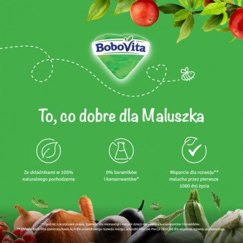 BOBOVITA PORCJA ZBÓŻ Manna kaszka mleczna po 4 m-cu - 3 x 210 g - obrazek 3