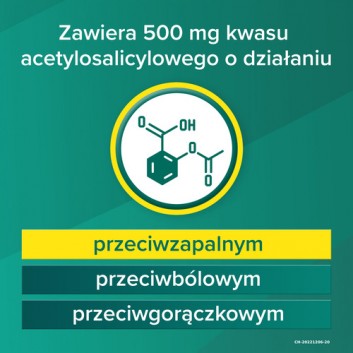 Aspirin Musująca (Ultra fast), na przeziębienie i grypę, 12 tabletek musujących - obrazek 4