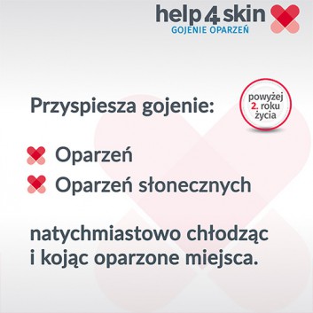 HELP4SKIN GOJENIE OPARZEŃ Żel hydrokoloidowy przyspieszający gojenie, 75 g - obrazek 2