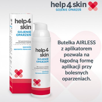 HELP4SKIN GOJENIE OPARZEŃ Żel hydrokoloidowy przyspieszający gojenie, 75 g - obrazek 5