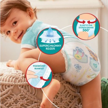 Pampers Pants Pieluchomajtki rozmiar 5, 12-17 kg, 96 sztuk - obrazek 2