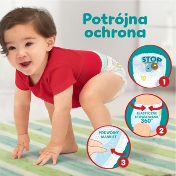 Pampers Pants Pieluchomajtki rozmiar 5, 12-17 kg, 96 sztuk - obrazek 6