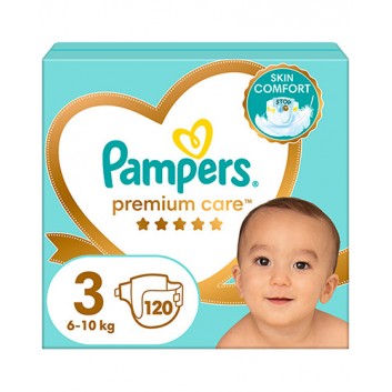 Pampers pieluchy Premium Care rozmiar 3, 120 sztuk pieluszek