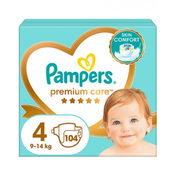 Pampers pieluchy Premium Care rozmiar 4, 104 sztuki pieluszek