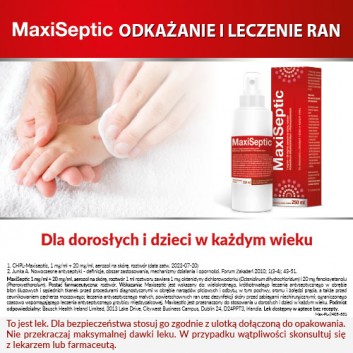 MAXISEPTIC Aerozol na skórę - 250 ml - obrazek 2