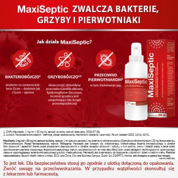 MAXISEPTIC Aerozol na skórę - 250 ml - obrazek 4