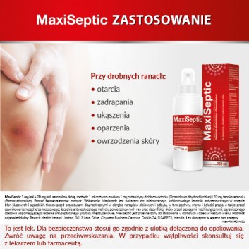 MAXISEPTIC Aerozol na skórę - 250 ml - obrazek 7