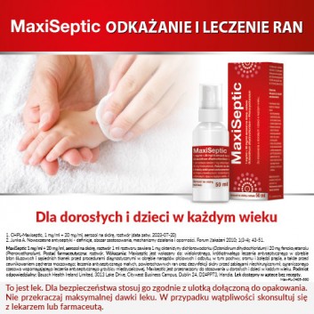 MAXISEPTIC Aerozol na skórę - 50 ml - obrazek 2