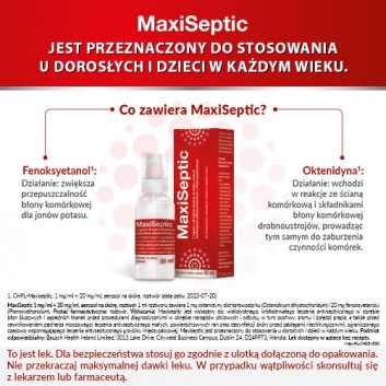 MAXISEPTIC Aerozol na skórę - 50 ml - obrazek 5