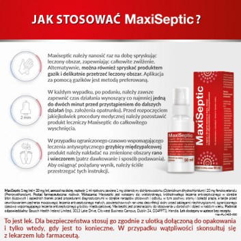 MAXISEPTIC Aerozol na skórę - 50 ml - obrazek 6