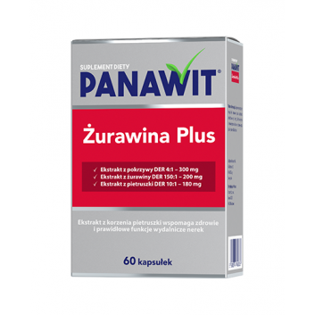 Panawit Żurawina Plus, 60 kapsułek