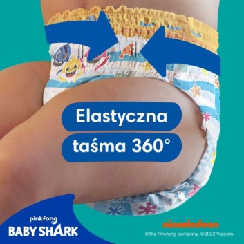 Pampers Splashers 3-4 jednorazowe pieluchomajtki do pływania 6-11 kg - 12 sztuk - obrazek 3