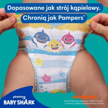 Pampers Splashers 4-5 jednorazowe pieluchomajtki do pływania 9-15 kg, 11 szt. - obrazek 5