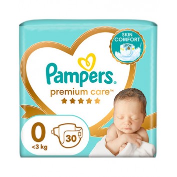 Pampers pieluchy Premium Care New Born, 30 sztuk pieluszek