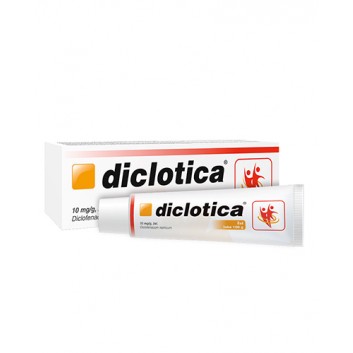 DICLOTICA Żel 10 mg/g, 100 g, preparat przeciwzapalny i przeciwbólowy, opinie, wskazania, dawkowanie