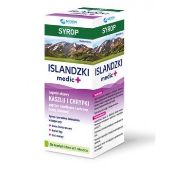 SYROP ISLANDZKI MEDIC+ Syrop z porostem islandzkim - 125 ml