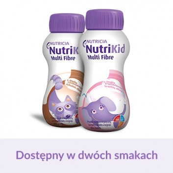 NUTRIKID MULTI FIBRE Smak czekoladowy, 6 x 200 ml - obrazek 2