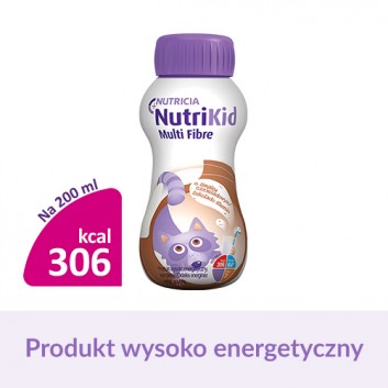 NUTRIKID MULTI FIBRE Smak czekoladowy, 6 x 200 ml - obrazek 10