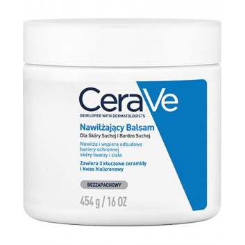 CeraVe, nawilżający balsam z ceramidami do skóry suchej i bardzo suchej, 454 g