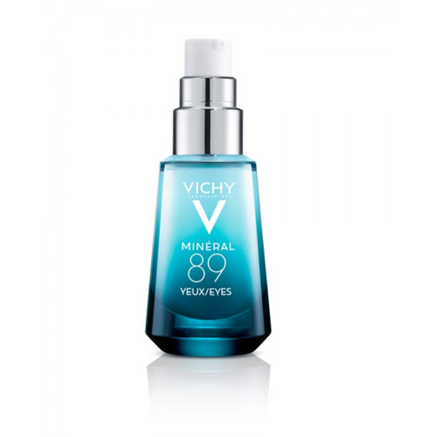 VICHY MINERAL 89 Oczy - 15 ml + Vichy Mineral 89 Probiotic Fractions skoncentrowane serum regenerujące - 10 ml