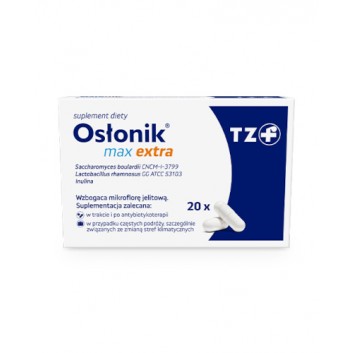 OSŁONIK MAX EXTRA, probiotyki, 20 kapsułek - obrazek 2