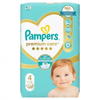 Pampers Pieluchy Premium Care rozmiar 4, 68 sztuk pieluszek  - obrazek 5