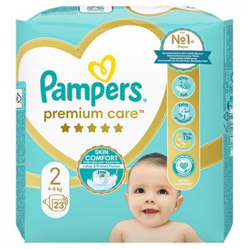 Pampers Pieluchy Premium Care rozmiar 2, 23 sztuki pieluszek  - obrazek 6