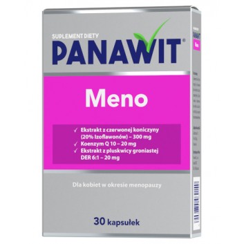 PANAWIT Meno, na menopauzę, 30 kapsułek